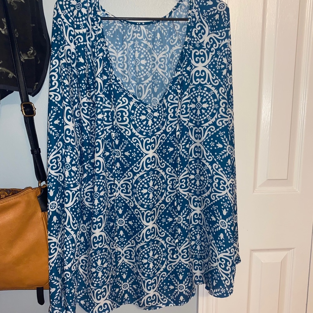 Boho flowy top